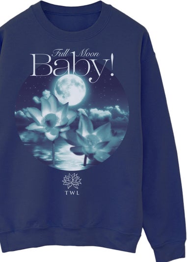 White Lotus Baby Women Navy Sweatshirt