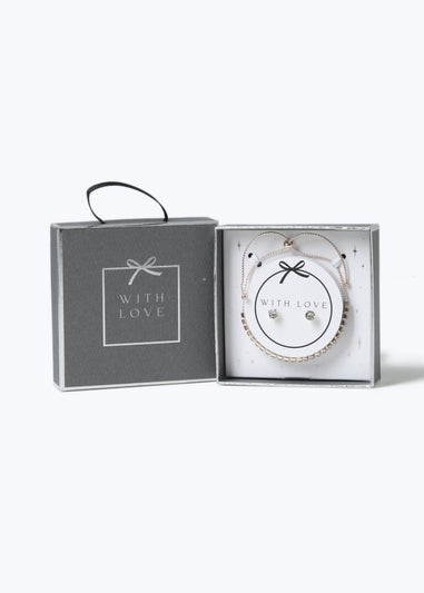 Muse Rose Gold Stone Giftbox Set