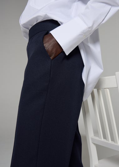 Et Vous Navy Snaffle Trousers