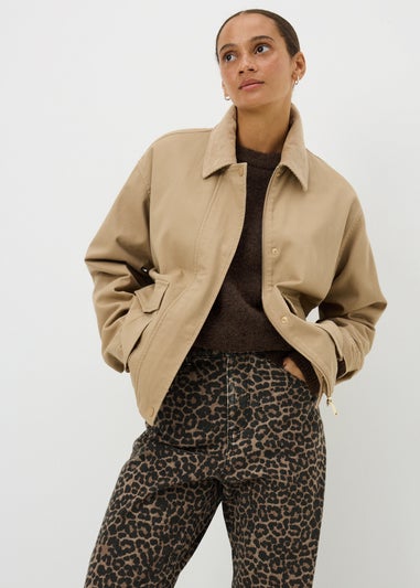 Chocolate Brown Oversized Fluffy Knit Jumper