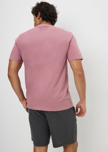 Purple Basic Short Pyjama Set