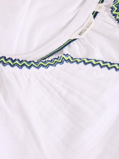 Besticktes Top Lucia