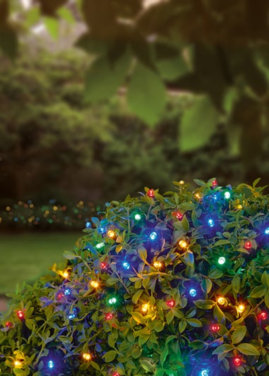 Premier Decorations 200 LED Multi-coloured Battery Operated String Lights