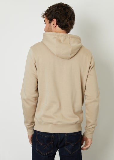 Threadbare Stone Cotton Blend Clementine Hoodie