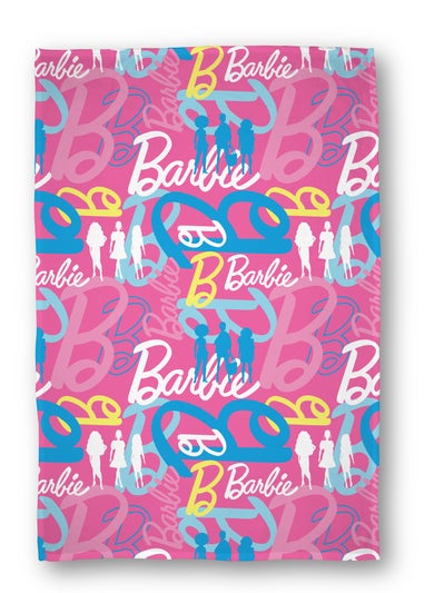 Barbie Pink Fleece Throw