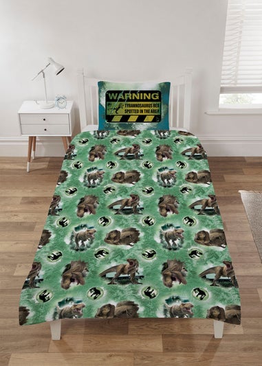 Jurassic World Blue Duvet Set