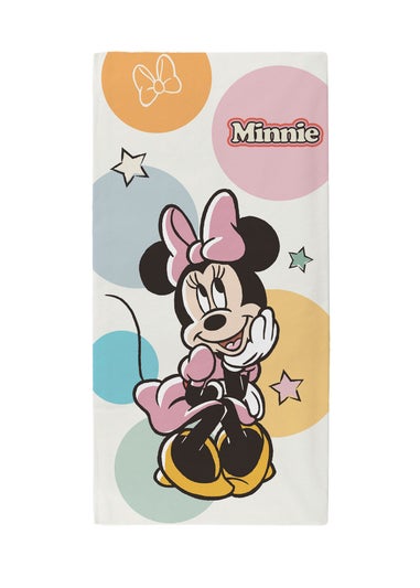 Minnie Mouse White Towel