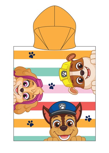 Paw Patrol Yellow Sunny Stripe Poncho