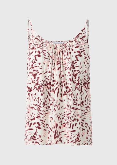 Pink Print Cami Top
