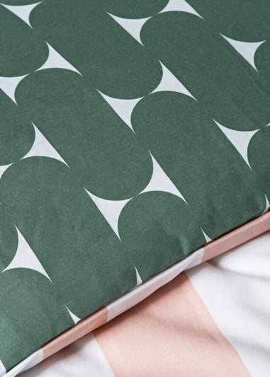 Multi Geo Panel Duvet Set
