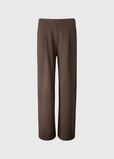 Brown Formal Waistband Trousers