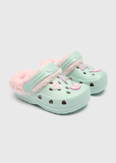 Girls Sage Badge Clogs (Younger 4/5-Older 12/13)