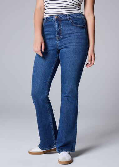 Darkwash Bootcut Jeans