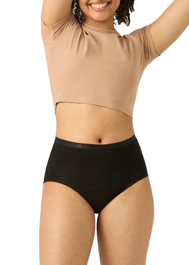 Modibodi Black Moderate/Heavy Period Knickers