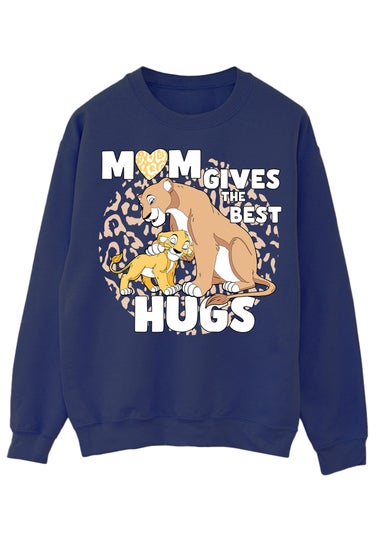 Disney Lion King Mum Hugs Navy Sweatshirt