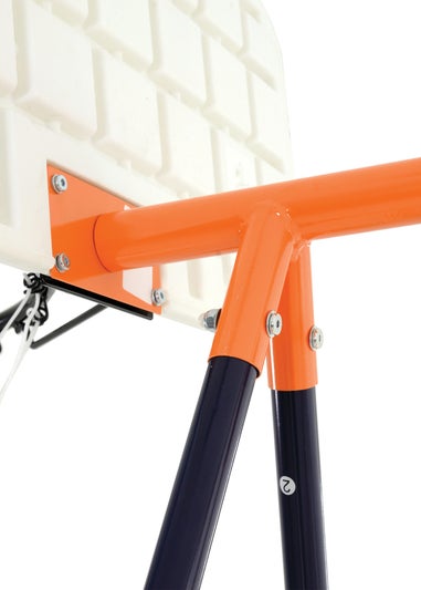 Hedstrom Orange Triton Goal, Basketball Hoop & Swing Combo