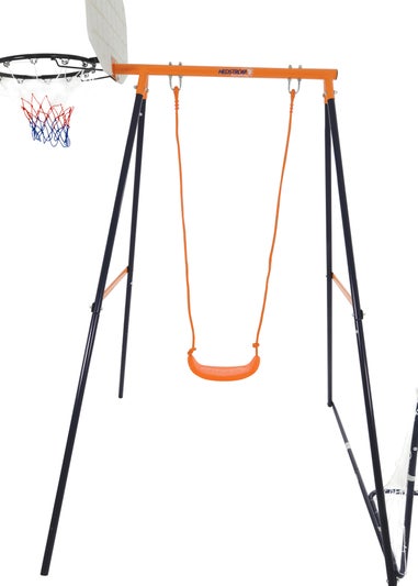 Hedstrom Orange Triton Goal, Basketball Hoop & Swing Combo