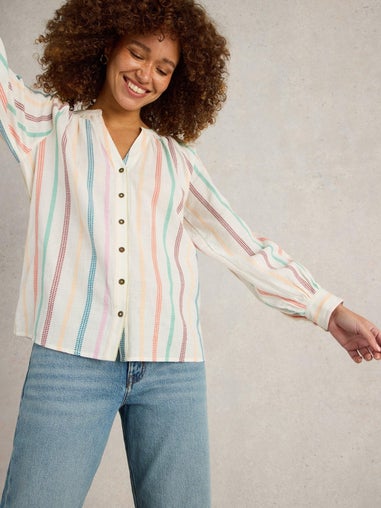 Jacquardbluse Gilly