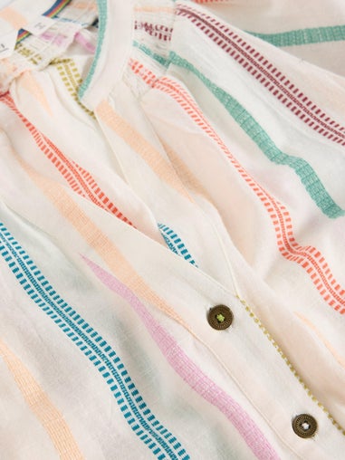 Jacquardbluse Gilly