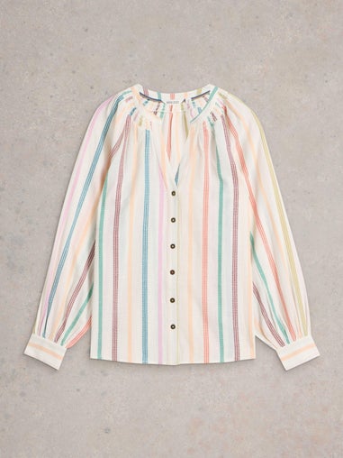 Jacquardbluse Gilly