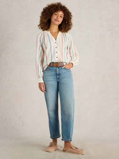 Jacquardbluse Gilly