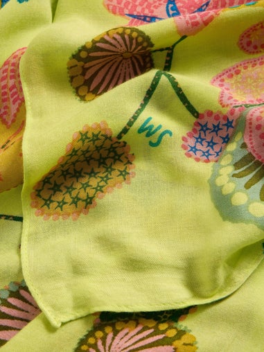 Floral bedrucktes Halstuch Suki
