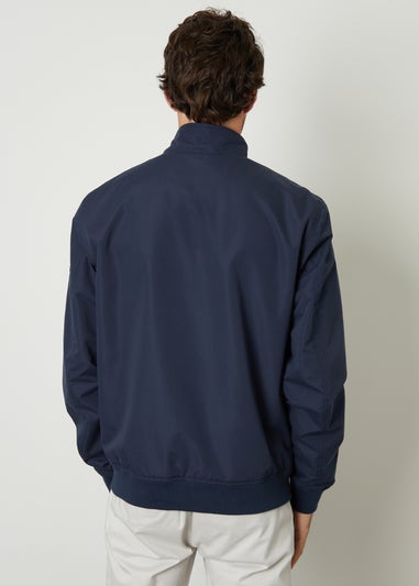 Threadbare Navy Zip Up Harrington Style Jacket