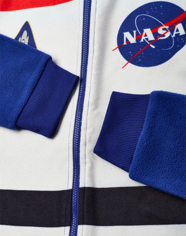 NASA Astronaut Boys Blue Onesie (5-14 Years)