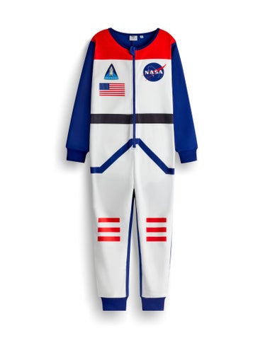 NASA Astronaut Boys Blue Onesie (5-14 Years)