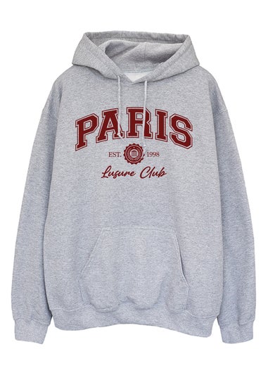 Brands In Paris Leisure Club Heather Grey Hoodie