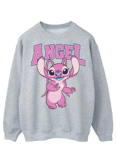 Disney Lilo & Stitch Angel Heather Grey Sweatshirt