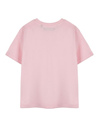 Disney Lilo & Stitch Love Girls Pink T-Shirt (3-14 Years)