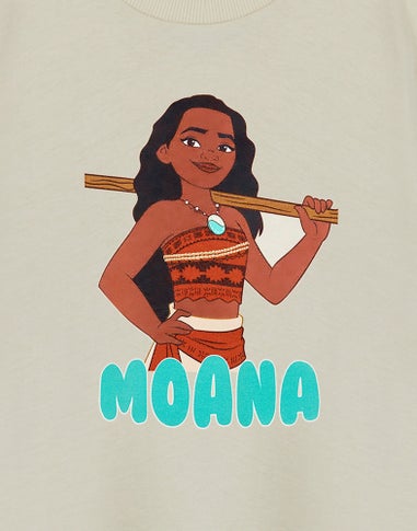 Disney Moana Beige T-Shirt (3-8 Years)