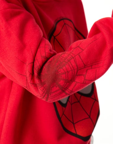 Marvel Spiderman Boys Red Hoodie (2-8 Years)