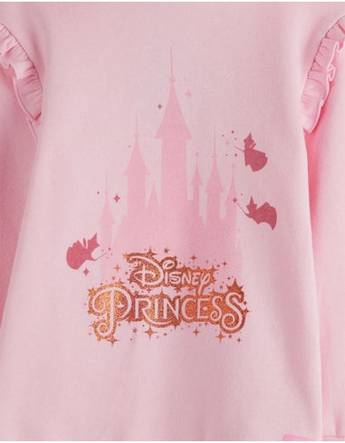 Disney Princess Girls Pink Hoodie (3-10 Years)