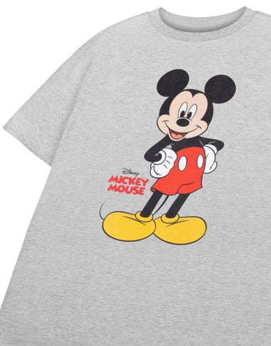 Disney Mickey Mouse Boys Grey T-Shirt (3-8 Years)