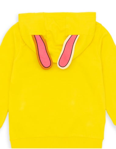 Paw Patrol Yellow Kids Character Hoodies (2-7 Years)