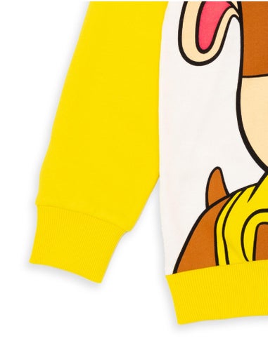 Paw Patrol Yellow Kids Character Hoodies (2-7 Years)