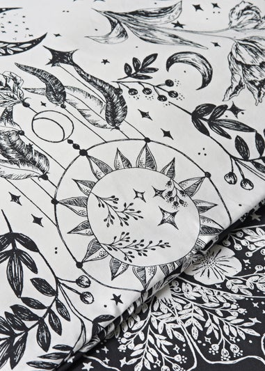 Black Celestial Duvet Set