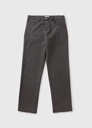 Grey Value Straight Jeans