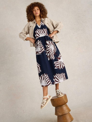 Kleid Clove aus Leinenmischung