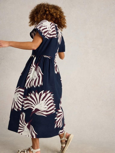 Kleid Clove aus Leinenmischung
