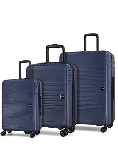 Rock Lincoln Navy Suitcase