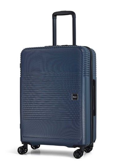 Rock Lincoln Navy Suitcase