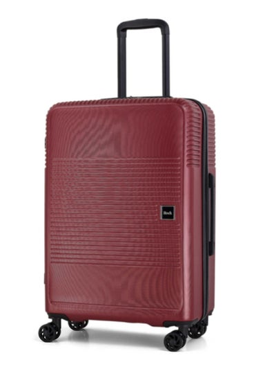 Rock Lincoln Burgundy Suitcase