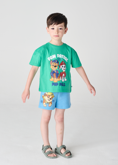 Brand Threads Paw Patrol Green Boys Daywear Set (3-6 years)