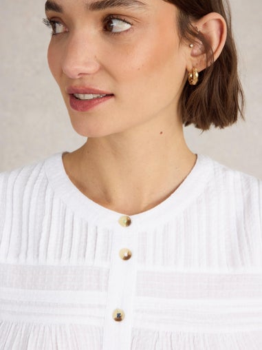 Top Isla aus Materialmix