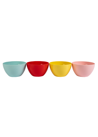 Summerhouse by Navigate Strawberries & Cream (Set of 4 Bowls)