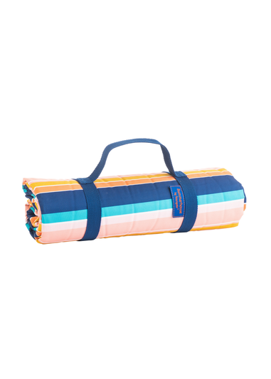 Summerhouse by Navigate Riviera Picnic Blanket Stripe