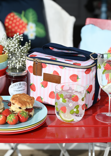 Summerhouse by Navigate Strawberries & Cream Personal Cool Bag (4L)